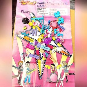 Vintage Polly Pocket Quik Clik Rockin Theme Park and Vintage Polly Pocket Yacht